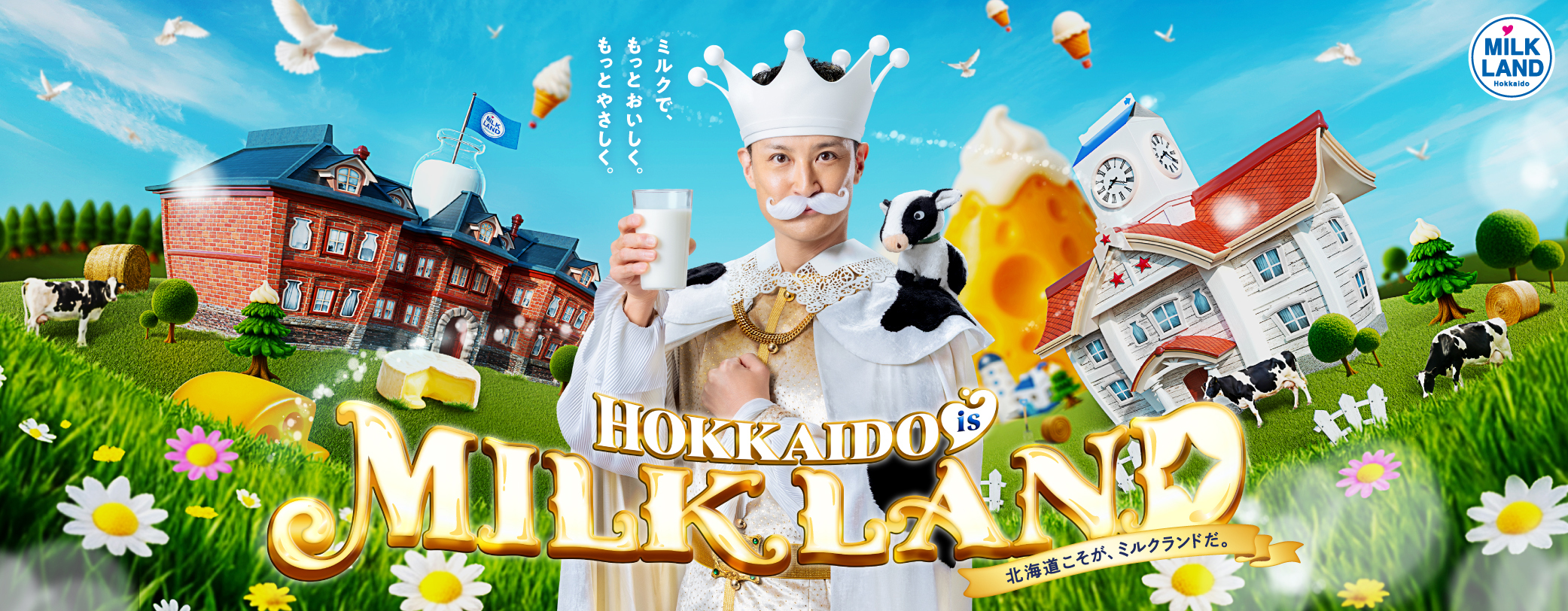 北海道 is ミルクランド