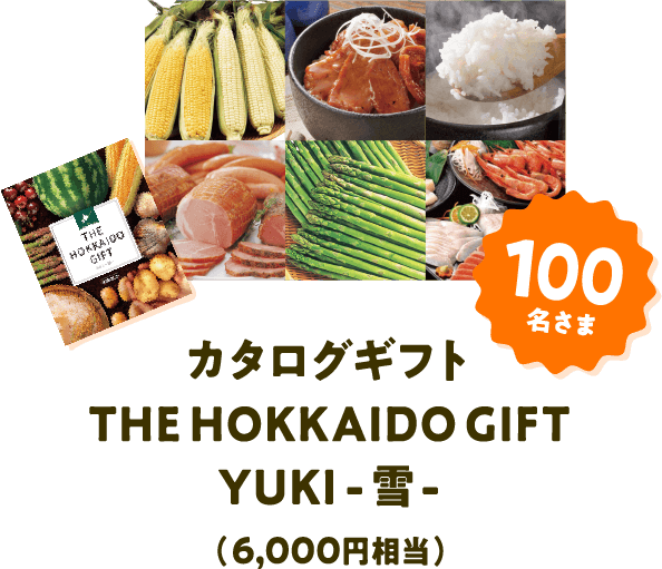 カタログギフト THE HOKKAIDO GIFT YUKI -雪-（6,000円相当）