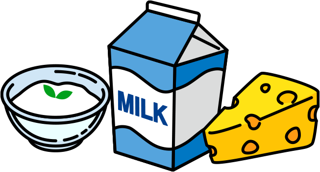 乳製品の絵