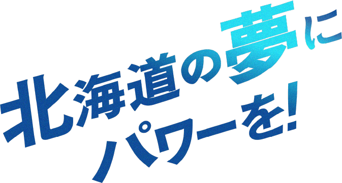北海道の夢にパワーを! DREAM TEAM HOKKAIDO