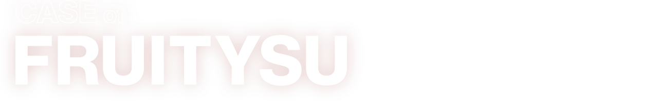 CASE of FRUITY-SU